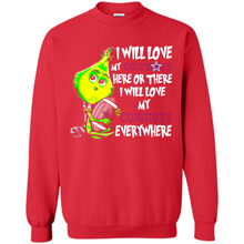 Load image into Gallery viewer, Cool Grinch Loves Cowboys-Team Everywhere Funny Football Fans Christmas# Zawin