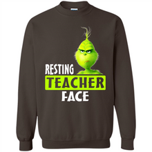 Load image into Gallery viewer, Grinch Resting Teacher Face