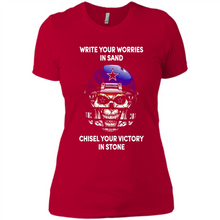 Load image into Gallery viewer, Dallas Cowboys Write Your Worries In Sand Chisel Your Victory In Stone