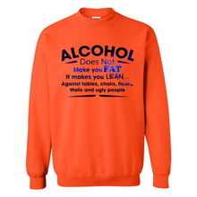 Load image into Gallery viewer, Alcohol Does Not Make You Fat Funny Drinking Saying