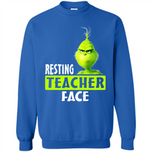 Load image into Gallery viewer, Grinch Resting Teacher Face