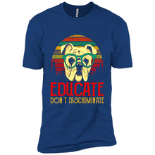 Load image into Gallery viewer, Bulldog Educate Don’t Discriminate Sunset Vintage