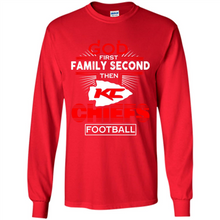 Load image into Gallery viewer, God First Family Second Then Kansas City Chiefs Football