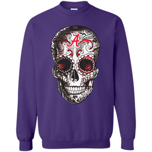 Alabama crimson tide sugar skull