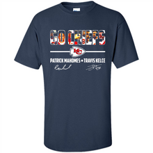 Load image into Gallery viewer, Go Chiefs Kansas City Patrick Mahomes Travis Kelce Signatures # Zawin store