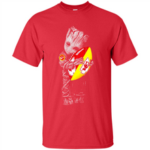 Load image into Gallery viewer, Groot Hug Kansas City Chiefs Football Rabbit And Kid