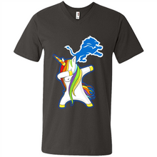 Load image into Gallery viewer, Detroit Lions Footballl Dabbing Unicorn# Zawin
