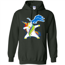Load image into Gallery viewer, Detroit Lions Footballl Dabbing Unicorn# Zawin