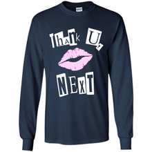 Load image into Gallery viewer, Thank U Next with lips kiss print