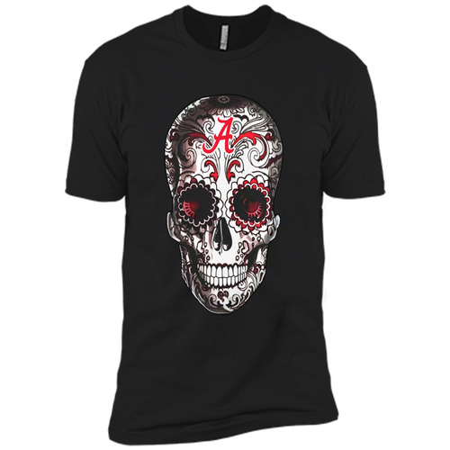 Alabama crimson tide sugar skull