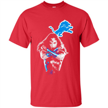 Load image into Gallery viewer, Detroit Lions Footballl Wonder Woman# Zawin