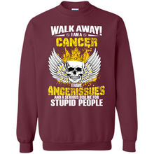 Load image into Gallery viewer, Walk Away I Am A Cancer Vintage Skull