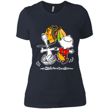 Load image into Gallery viewer, Charlie Brown &amp; Snoopy - Chicago Blackhawks# pukas-store