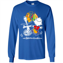 Load image into Gallery viewer, Charlie Brown &amp; Snoopy - Chicago Blackhawks# pukas-store