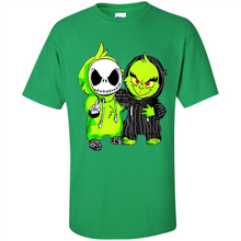 Load image into Gallery viewer, The Grinch and Jack Skellington baby