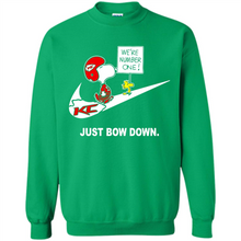 Load image into Gallery viewer, Nike Kansas City Chiefs Are Number One Just Bow Down Snoopy # Zawin