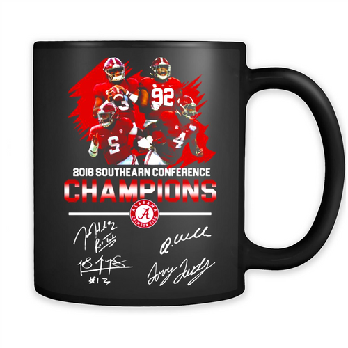Alabama Crimson Tide 2018 Southeastern Conference Champions 4 Signature