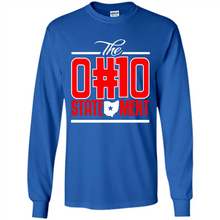 Load image into Gallery viewer, Ohio State Buckeyes t shirt the Ohio Statement funny football jersey