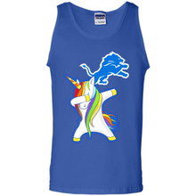 Load image into Gallery viewer, Detroit Lions Footballl Dabbing Unicorn# Zawin