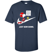Load image into Gallery viewer, Nike Kansas City Chiefs Are Number One Just Bow Down Snoopy # Zawin