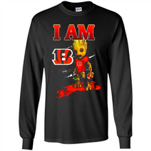 Load image into Gallery viewer, I Am Cincinnati Bengals Groot Football Lovers Nfl# Zawin