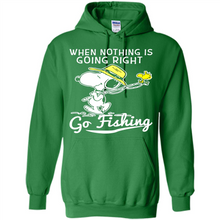 Load image into Gallery viewer, Snoopy When Nothing Is Going Right Go Fishing