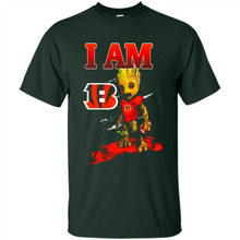 Load image into Gallery viewer, I Am Cincinnati Bengals Groot Football Lovers Nfl# Zawin