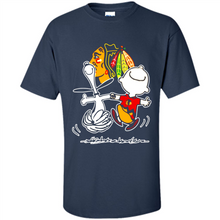 Load image into Gallery viewer, Charlie Brown &amp; Snoopy - Chicago Blackhawks# pukas-store