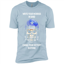 Load image into Gallery viewer, Dallas Cowboys Write Your Worries In Sand Chisel Your Victory In Stone