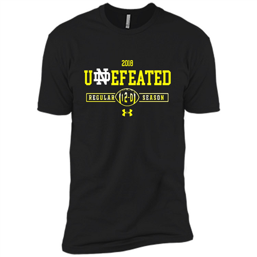 2018 NOTRE DAME FIGHTING IRISH UNDEFEATED REGULAR 12-0 SEASON