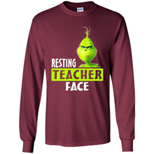 Load image into Gallery viewer, Grinch Resting Teacher Face