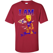 Load image into Gallery viewer, I Am Baltimore Ravens Groot Football Lovers Nfl# Zawin