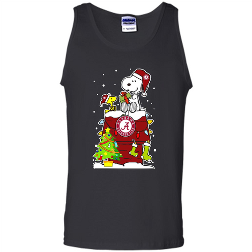 Alabama Crimson Tide Ugly Christmas Sweaters Snoopy Woodstock sweater