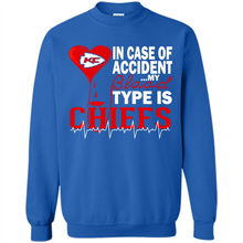 Load image into Gallery viewer, Nfl My Blood Type Is Kansas City Chiefs Gift For Fans # Zawin