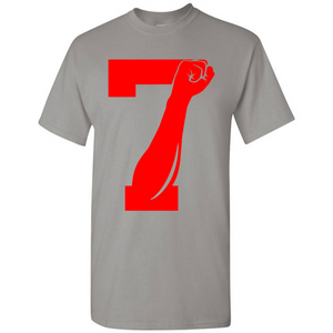 7 Fist Up Colin Kaepernick white