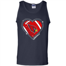 Load image into Gallery viewer, Arizona Cardinals Football Diamond Heart# pukas-store