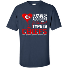 Load image into Gallery viewer, Nfl My Blood Type Is Kansas City Chiefs Gift For Fans # Zawin