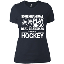 Load image into Gallery viewer, Some Grandmas Play Bingo Real Grandmas Watch Hockey