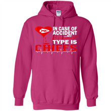 Load image into Gallery viewer, Nfl My Blood Type Is Kansas City Chiefs Gift For Fans # Zawin