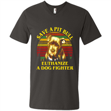 Load image into Gallery viewer, Save A Pit Bull Euthanize A Dog Fighter Vintage