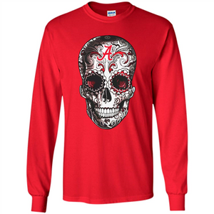 Alabama crimson tide sugar skull