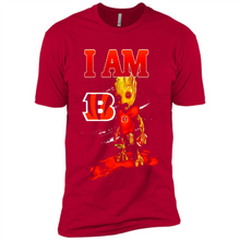 Load image into Gallery viewer, I Am Cincinnati Bengals Groot Football Lovers Nfl# Zawin