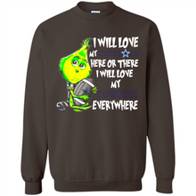 Load image into Gallery viewer, Cool Grinch Loves Cowboys-Team Everywhere Funny Football Fans Christmas# Zawin