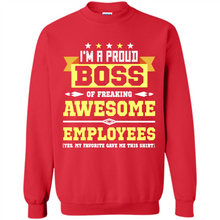 Load image into Gallery viewer, I Am A Proud Boss Of Freaking Awesome Employees # Zawin store