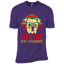 Load image into Gallery viewer, Bulldog Educate Don’t Discriminate Sunset Vintage