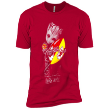 Load image into Gallery viewer, Groot Hug Kansas City Chiefs Football Rabbit And Kid