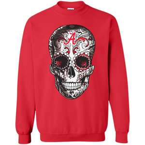 Alabama crimson tide sugar skull