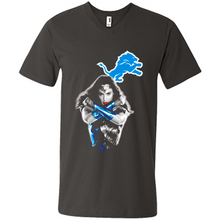 Load image into Gallery viewer, Detroit Lions Footballl Wonder Woman# Zawin