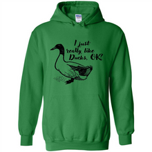 Load image into Gallery viewer, I Just Really Like Ducks, OK Shirt