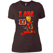 Load image into Gallery viewer, I Am Cincinnati Bengals Groot Football Lovers Nfl# Zawin
